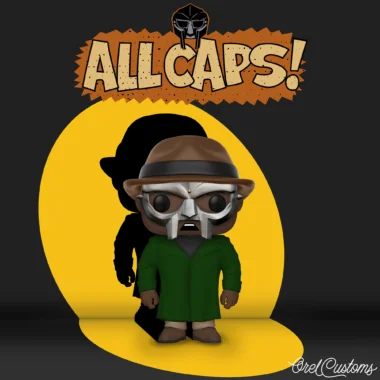 Custom Funko Pop! Madvillain - ALL CAPS