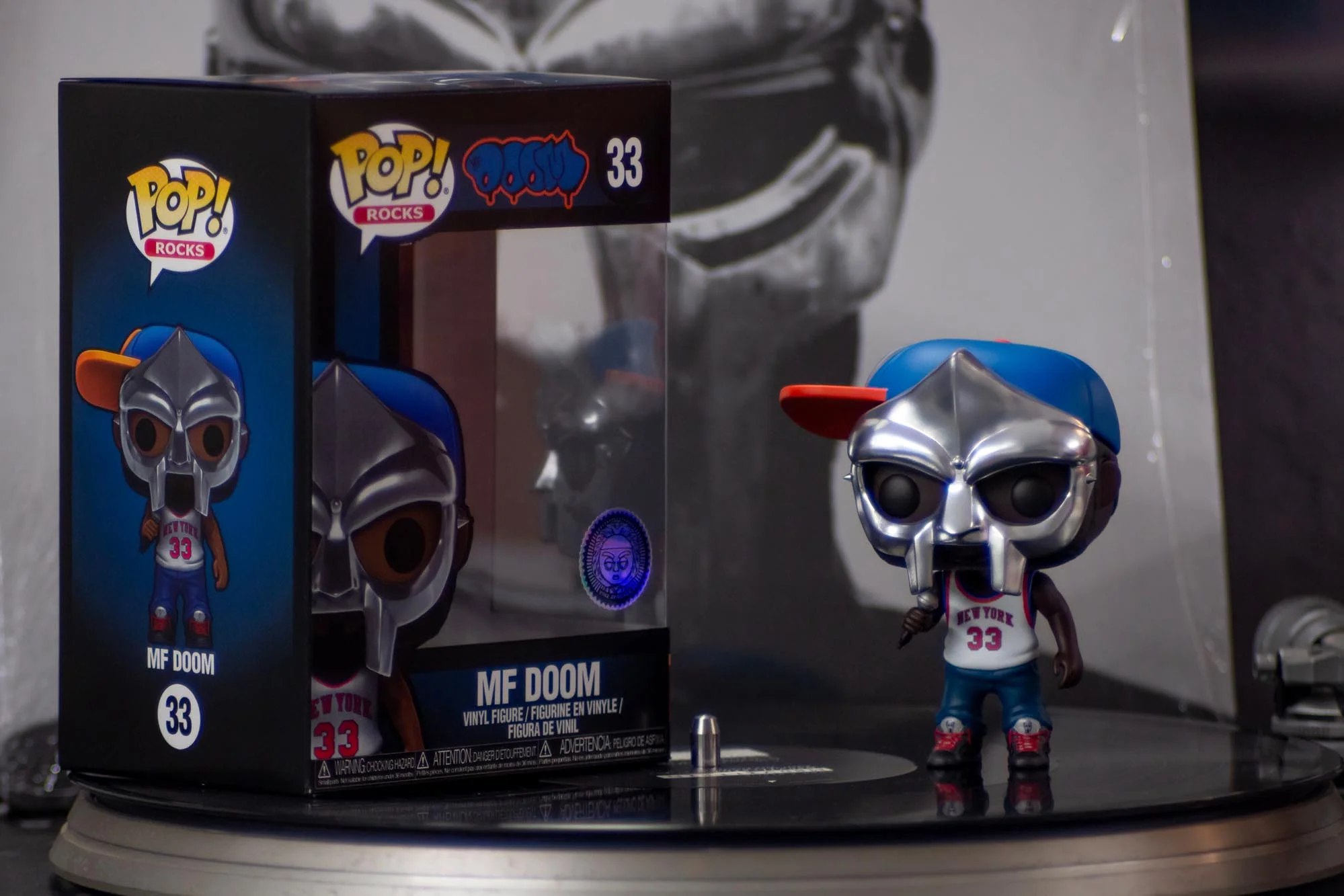 Figurine Funko Pop Custom MF DOOM par OreL Toys